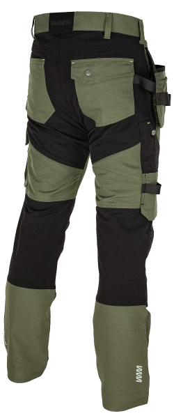 Bennon Erebos Stretch Work Trousers Green