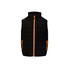 Load image into Gallery viewer, Kids Xpert Pro Junior Rip-Stop Panelled Bodywarmer Black - Emerald Hygiene Stores