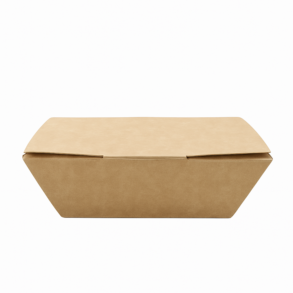 Small Kraft Nested Takeaway Boxes 117x75x60mm (6 x 50)