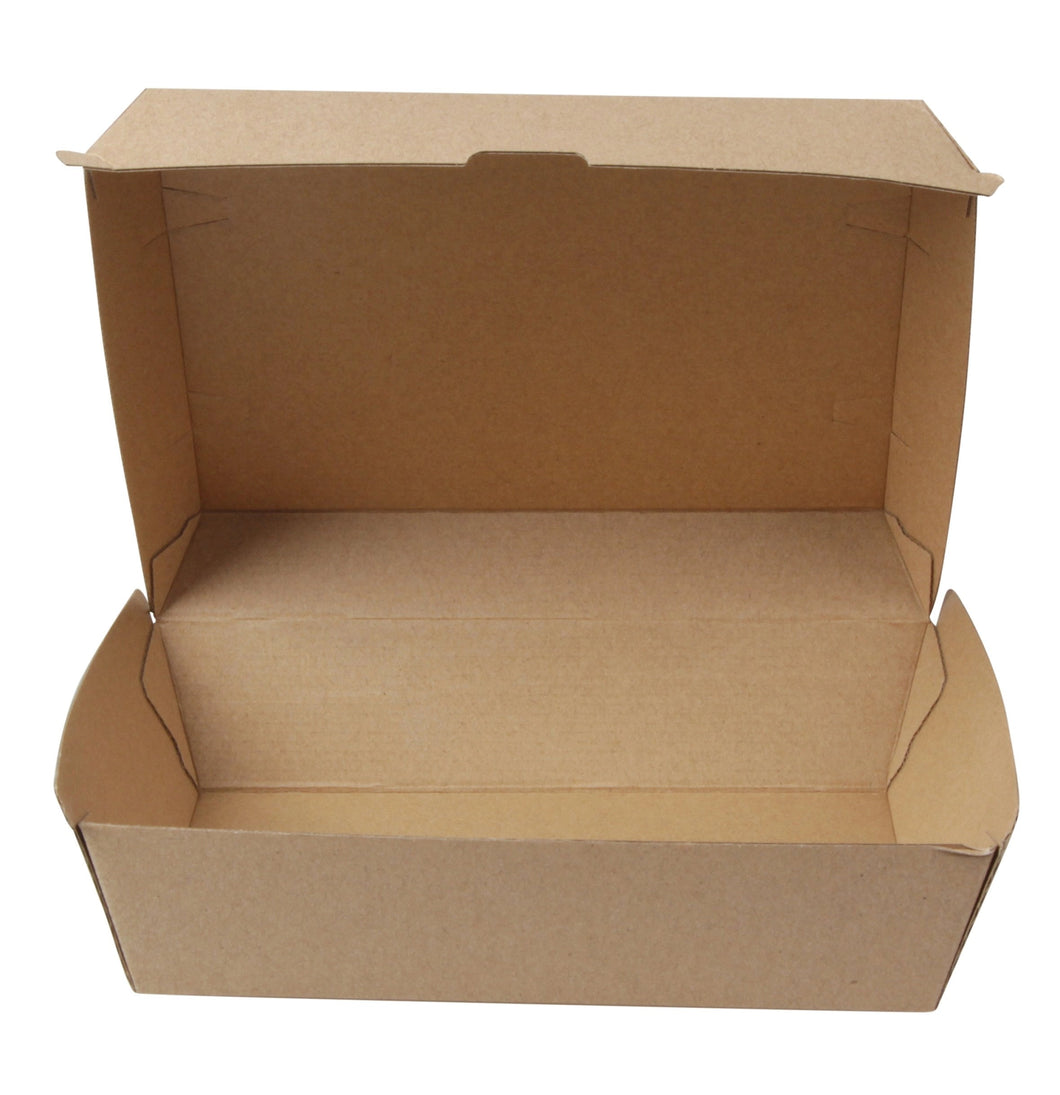 #10 Kraft Corrugated Lunch Box (HP3) - Emerald Hygiene Stores