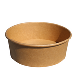 1300ml Kraft Bowl PE (KB4) 6x50