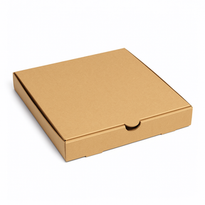 9-inch kraft corrugated pizza box