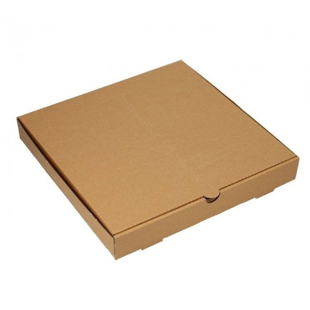 16-inch kraft corrugated pizza box