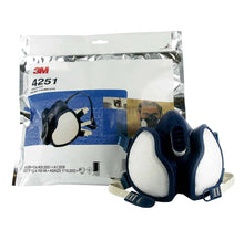 Load image into Gallery viewer, 3M Spray Paint Respirator 4251+, A1P2, 1 mask - Emerald Hygiene Stores

