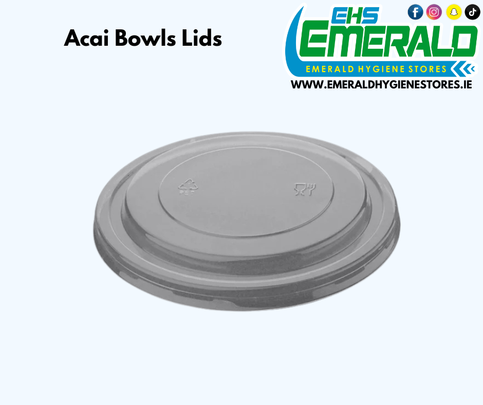 Acai Bowls Lids - 500 Per Case