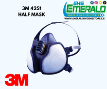 Load image into Gallery viewer, 3M 4251+ Half-Face Spray Paint Respirator — A1P2 Organic Vapour &amp; Dust Protection
