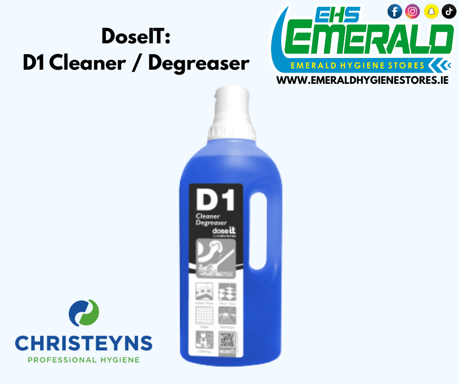 DoseIT D1 Cleaner / Degreaser- 1 Litre