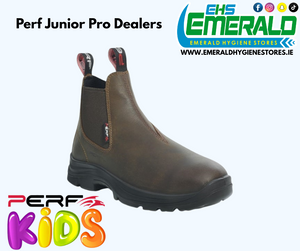 Perf Junior Dealer Boot Brown - LIMITED STOCK