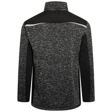 Load image into Gallery viewer, JCB Essington II Full Zip Grey Marl Knitted Jumper Fleece
