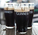 Guinness 20oz Old-Style Tulip Pint Glasses — 24 Pack (CE-Marked)