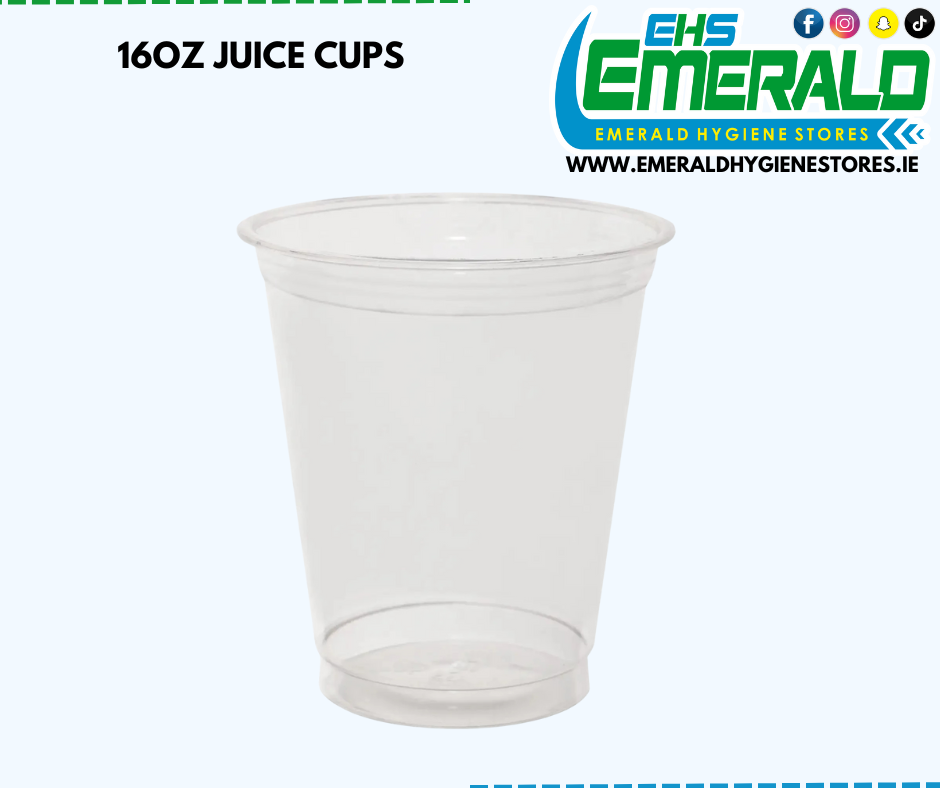 16oz Juice Cup's (800 PER CASE)