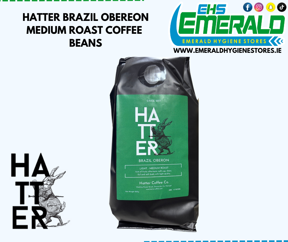 Hatter Brazil Oberon Coffee Beans 500g