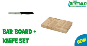BAR BOARD + KNIFE SET