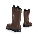 Insulated fur lining of Bekina RigliteX Fur SolidGrip safety boots S5
