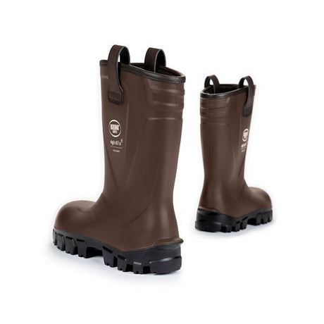 Insulated fur lining of Bekina RigliteX Fur SolidGrip safety boots S5