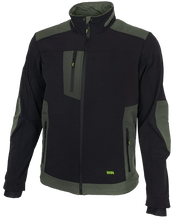 Load image into Gallery viewer, Bennon Erebos Stretch Work Jacket Green/Black
