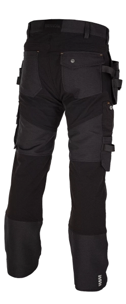 Bennon Erebos Stretch Work Trousers Black