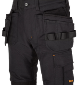 Bennon Erebos Stretch Work Trousers Black
