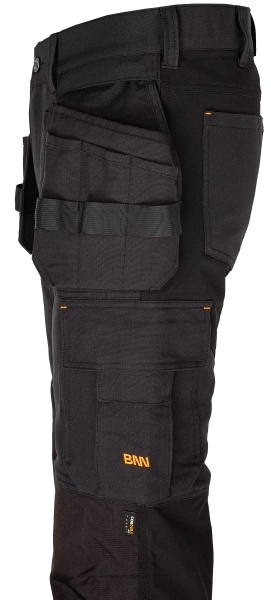 Bennon Erebos Stretch Work Trousers Black