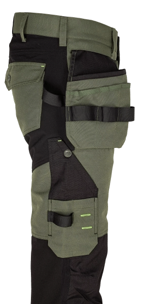Bennon Erebos Stretch Work Trousers Green