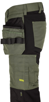 Bennon Erebos Stretch Work Trousers Green