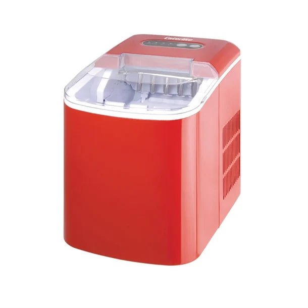 Countertop Manual Fill Ice Machine Red - Caterlite