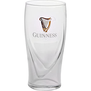 Guinness 20oz Pint Glass NEW STYLE (24 PER CASE)