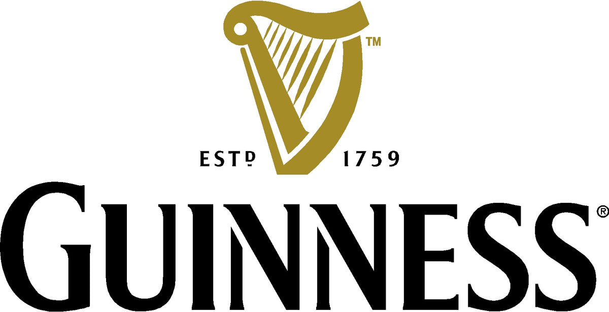 Guinness 20oz Old-Style Tulip Pint Glasses — 24 Pack (CE-Marked)