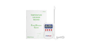Hygiplas Multistem Thermometer and Temperature Log Book S595