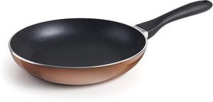 LACOR Two-layer Nonstick Aluminum Frying Pan with Exterior Copper Finish - Emerald Hygiene Stores