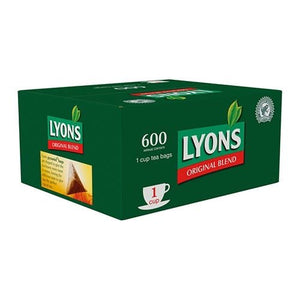 Lyons Tea Bags - Original Blend Pack Of 600 - Emerald Hygiene Stores