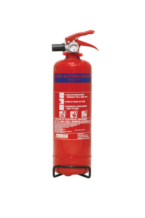 Mobiak Fire Extinguisher 1Kg Dry Powder - Emerald Hygiene Stores