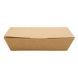 Large Kraft Nested Takeaway Boxes 224.5x95x60mm (6 x 50)
