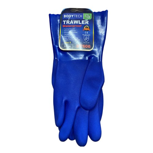 OIL RESISTANT TRAWLER GLOVE, 30CM - Emerald Hygiene Stores