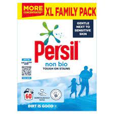 Persil Non Bio Washing Powder - 60 Wash - Emerald Hygiene Stores