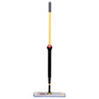 Rubbermaid HYGEN Pulse yellow microfibre spray mop kit with two pads