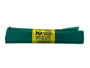 Shamrock Heavy Duty Green Bags 26x44 - Emerald Hygiene Stores
