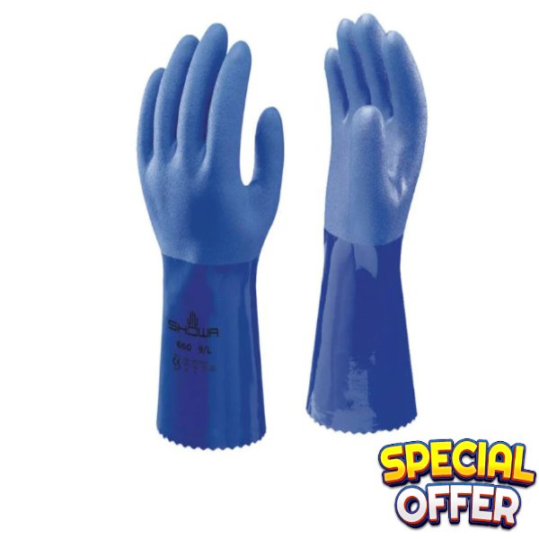 Showa 660 Gloves - CASE DEAL! - Emerald Hygiene Stores