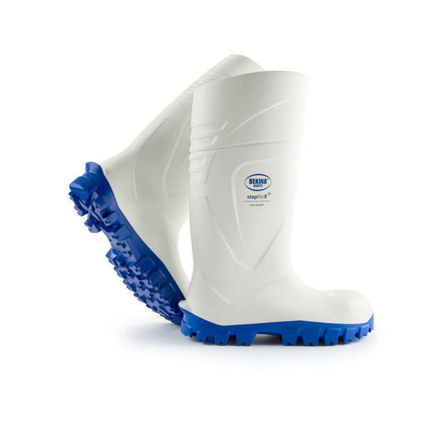 StepliteX SolidGrip, steel toe cap (S4), white - Emerald Hygiene Stores