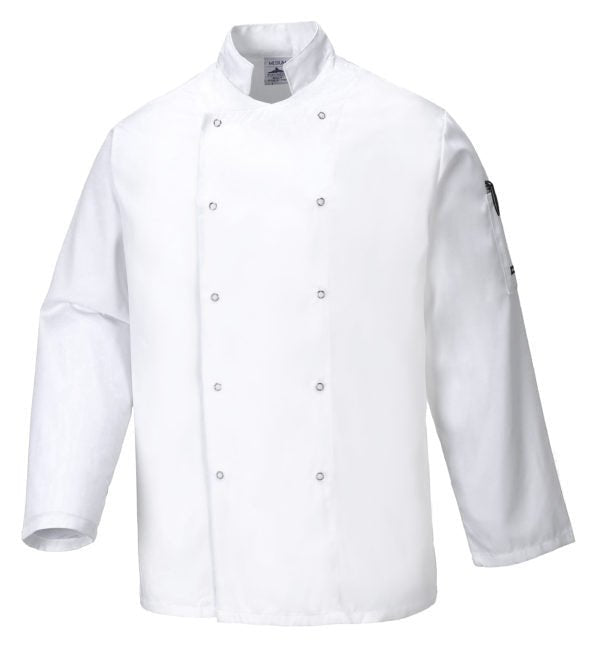 Suffolk Chefs Jacket - Emerald Hygiene Stores