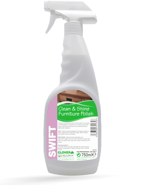 Swift Clean & Shine Furniture Polish - Emerald Hygiene Stores