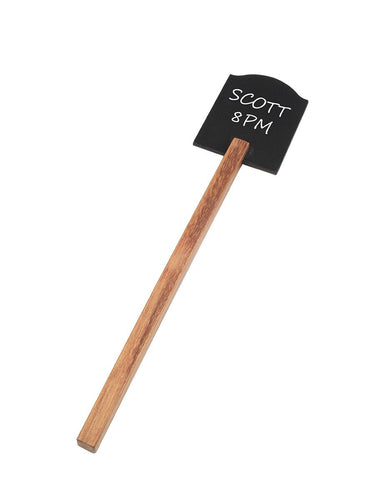 Table Marker Acacia with Chalk Board - Emerald Hygiene Stores