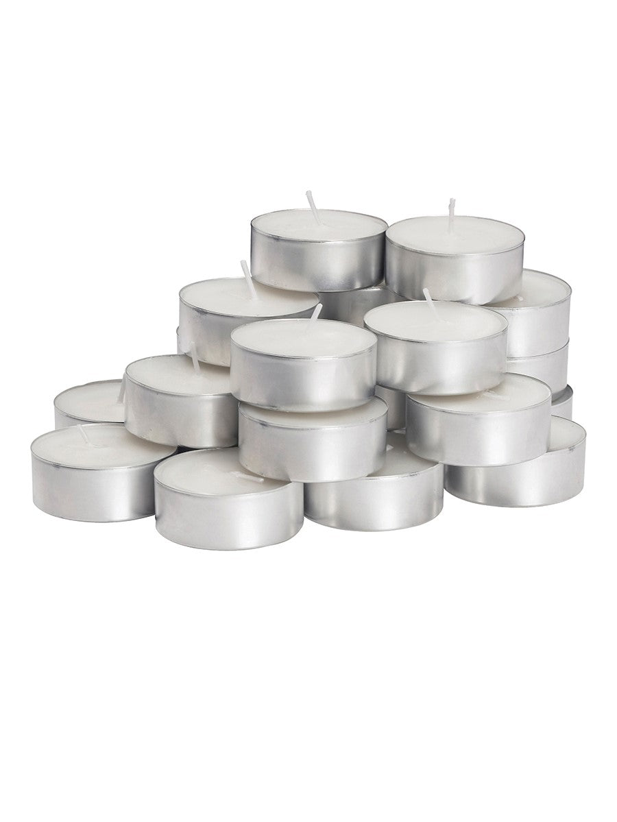 Tealights 4 Hour White 50 Per Pack - Emerald Hygiene Stores