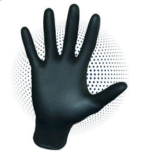 Load image into Gallery viewer, TUFFGRIP BLACK NITRILE GLOVES - Emerald Hygiene Stores
