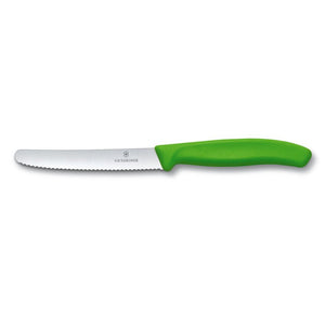 VICTORINOX TOMATO KNIFE 4″ GREEN - Emerald Hygiene Stores