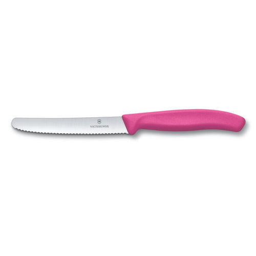 VICTORINOX TOMATO KNIFE 4″ PINK - Emerald Hygiene Stores