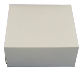 White Cake Box 12x12x4 inches (100)