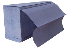 Load image into Gallery viewer, Z-FOLD HAND TOWEL BLUE - Emerald Hygiene Stores
